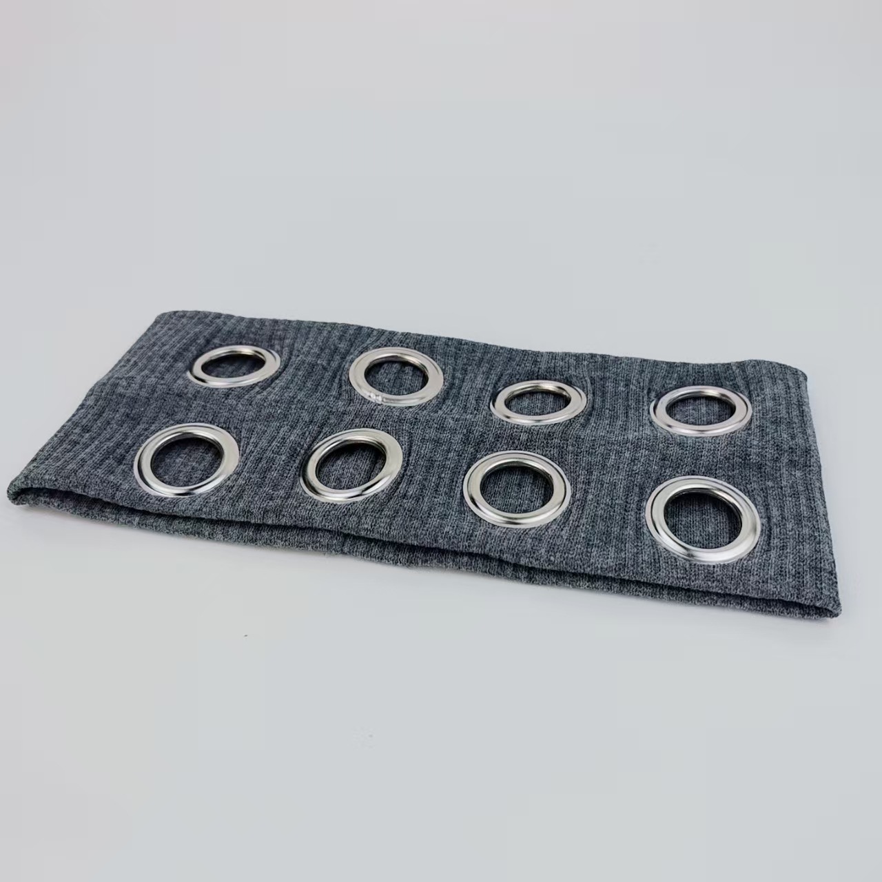 Hot Girl agujeros redondos huecos elásticos bandas de cabello europeas y americanas retro gótico punk subcultura rock festival de moda tocado