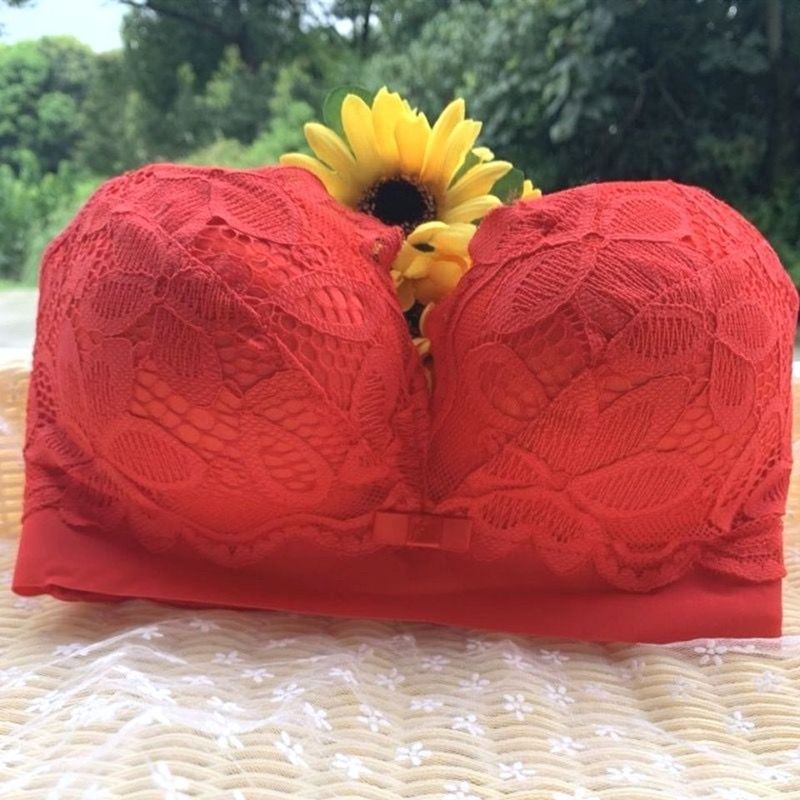 極厚ブラジャー 10cm 小胸プッシュアップ 厚みのある12cm 下着 女性用 平胸 リムなし 極厚 大きく見える調整ブラジャー|undefined