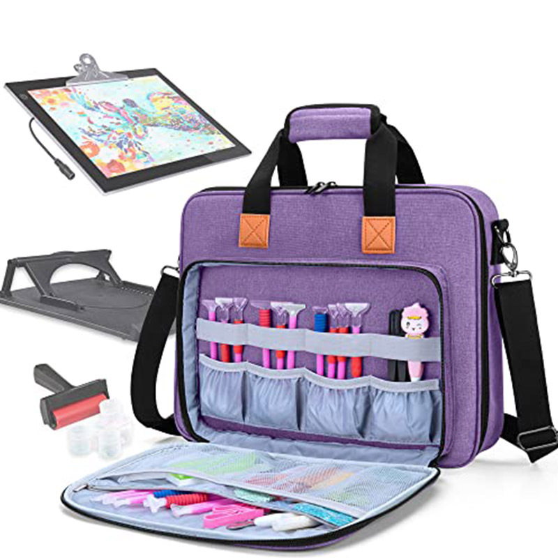 New Model Custom-Made Shockproof Diamond Painting Portable Bag, Scratch-Resistant Painting Tool Handbag, Art Drawing Board Bag
