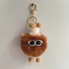 6cm light caramel [light gold hardware] [35# lobster buckle + 30# flat circle + 4 sections o chain]