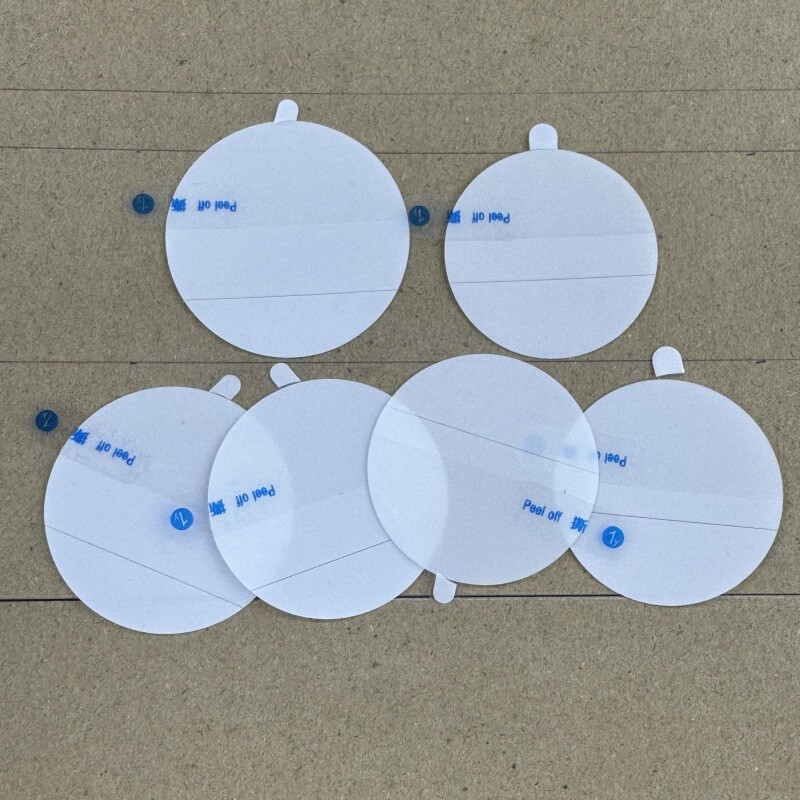 Suitable for Round Watch Hydrogel Film Curved Screen All-Inclusive Protective Film Diameter 42/46mm mm Soft Film Hydrogel Film