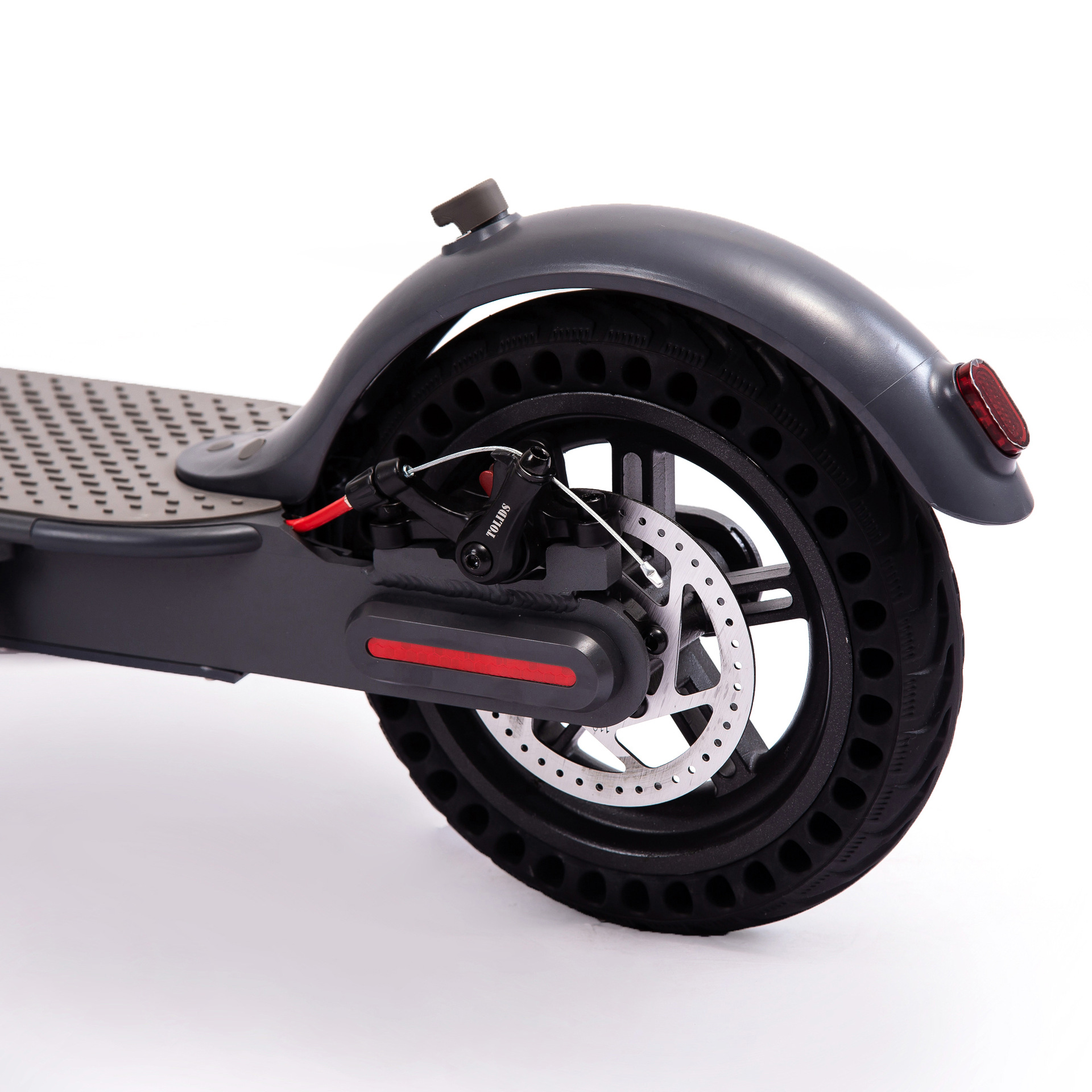 Scooter eléctrico integrado de 8 pulgadas del fabricante OEM, scooter de movilidad de dos ruedas recargable y ecológico con batería de litio plegable