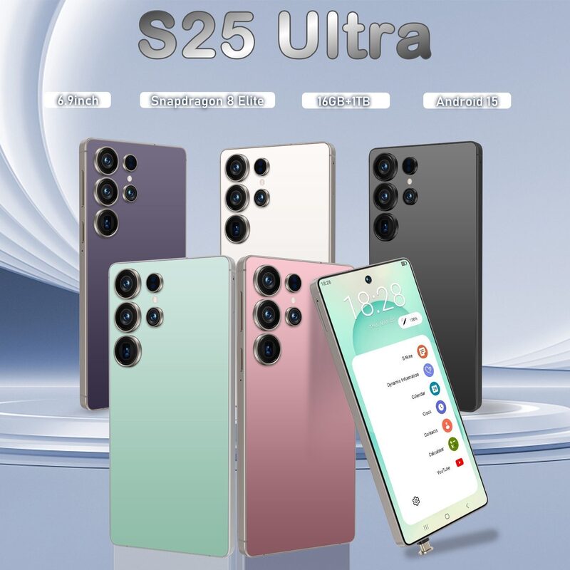 Cugo Cross-Border Mobile Phone, Nine Colors, Model S25 Ultra, Configuration 1+16Gb, Large Screen Cugo Cross-Border Mobile Phone, Nine Colors, Model S25 Ultra, Configuration 1+16Gb, Large Screen