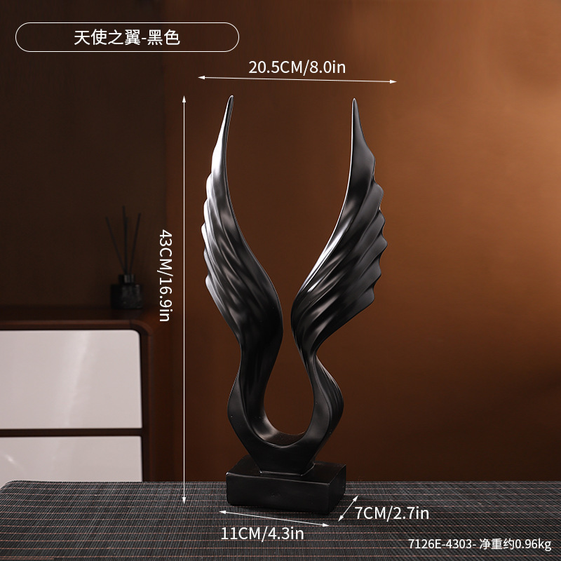 Angel Wings-Black