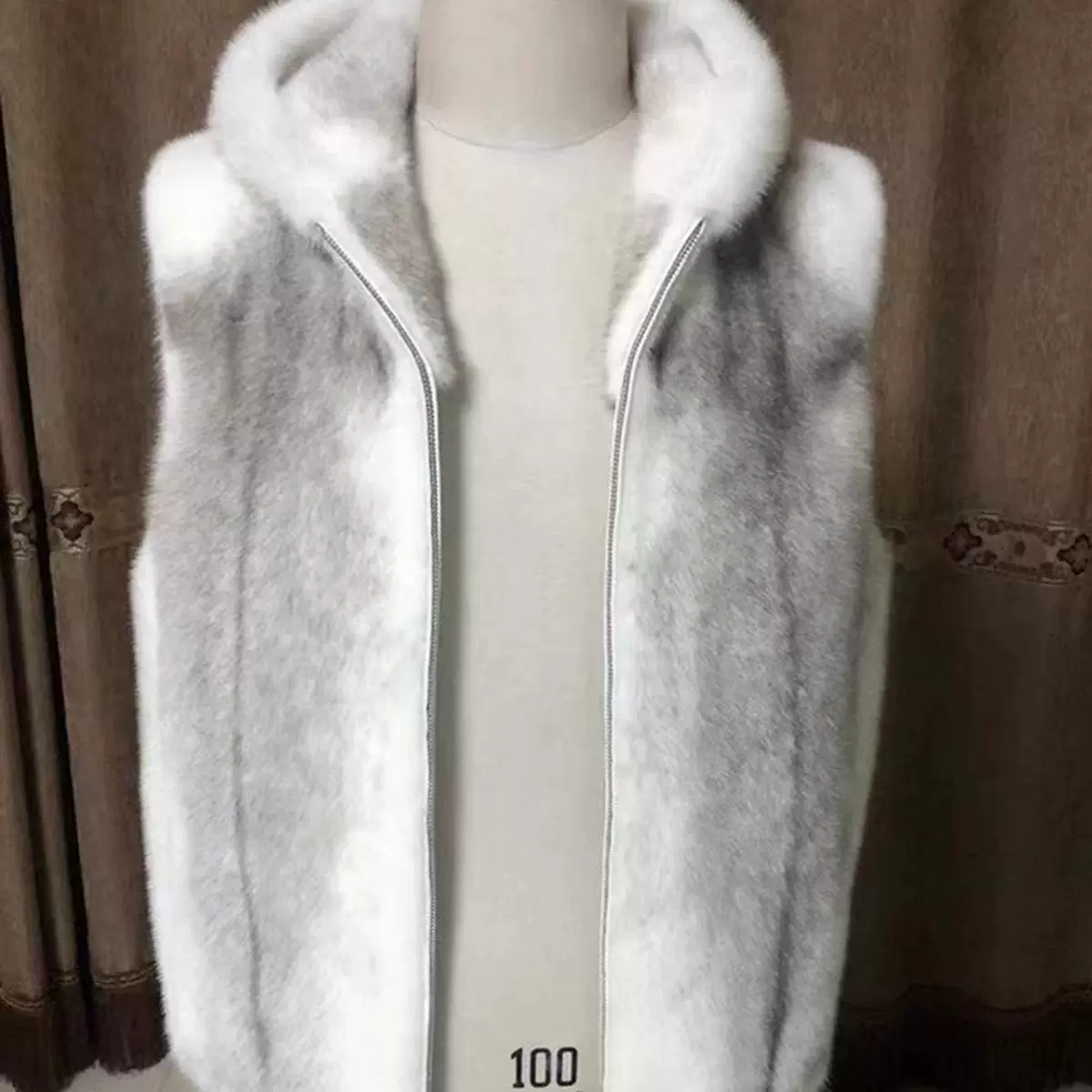 Winter vest, jacket with hood