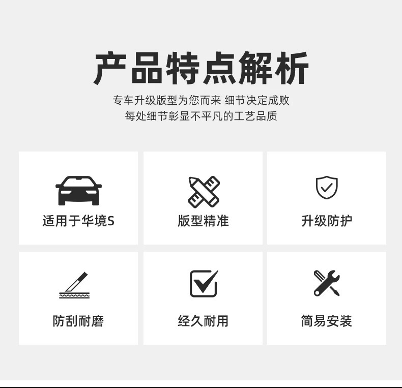 Suitable for Baojun Huajing S Door Sill Strip Stainless Steel Welcome Pedal Interior Anti-Scratch Protection Accessories Modification Parts