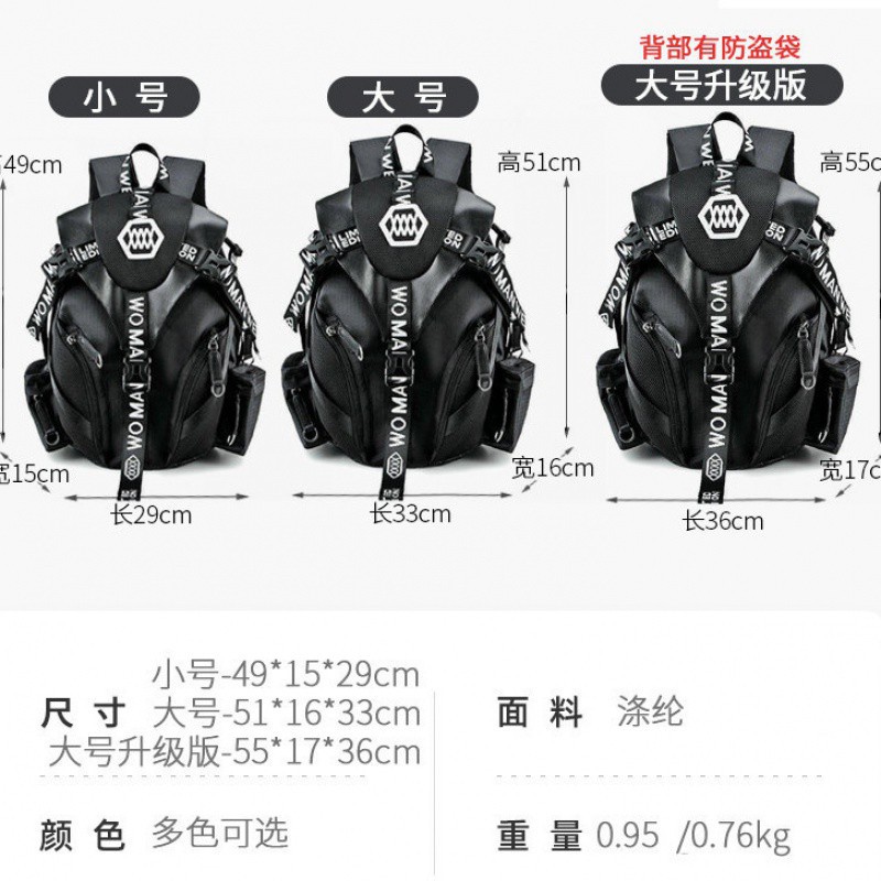Equipment for cycling, half helmet, off-road backpack, retro waterproof bag 4