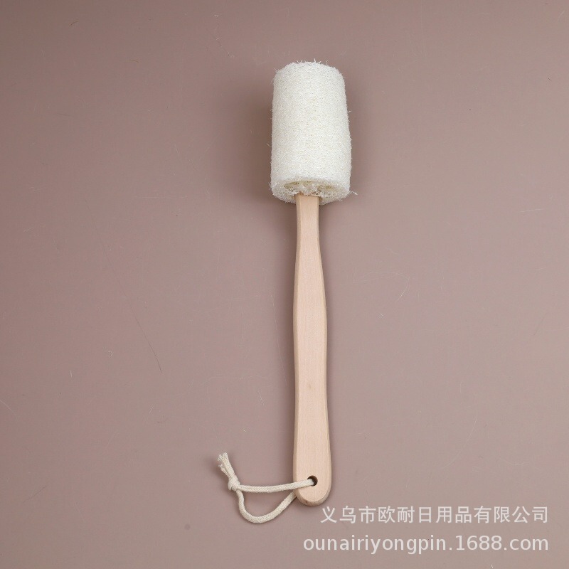 跨境热销猪鬃毛浴刷长柄楠竹搓背不求人洗澡刷子荷木软毛身体刷|undefined