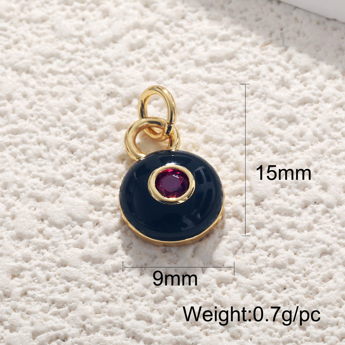 2g Weight Pendant Jewelry Making Type 1 Piece Quantity Holiday, Daily Occasion Copper Material Geometric, Heart Shape Pattern Unisex Gender Plating Design Retro Style 1 Piece Copper Geometric Heart Shape Pendant 9