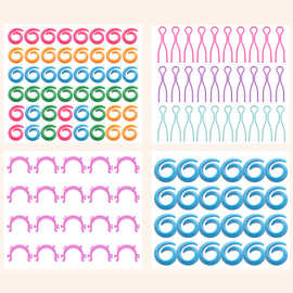 绣布硅胶梭芯圈梭芯夹子防线头脱落线轴固定梭芯夹子硅胶圈