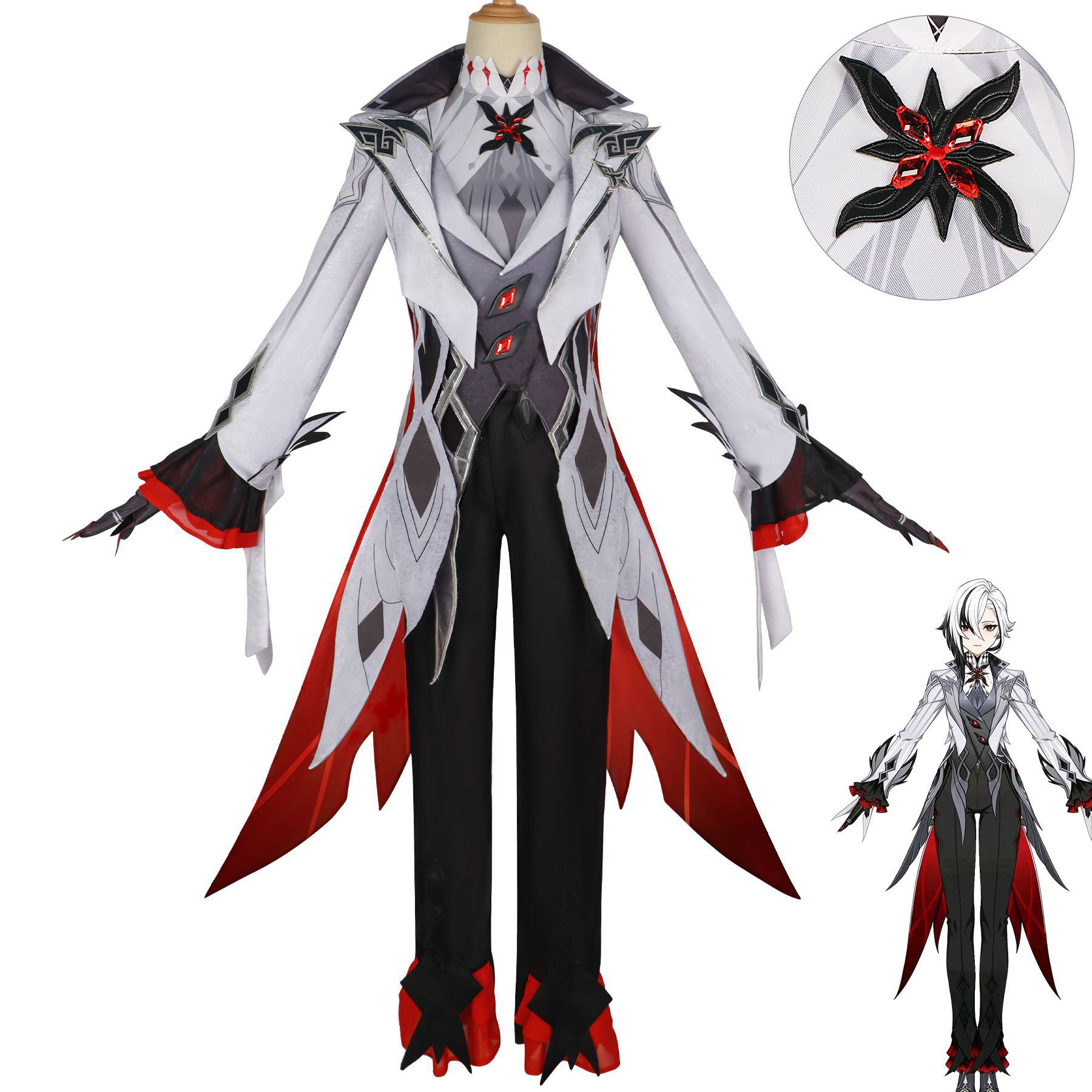 Arechino cos costume game original god servant playing costume suit Halloween cosplay female anime costume