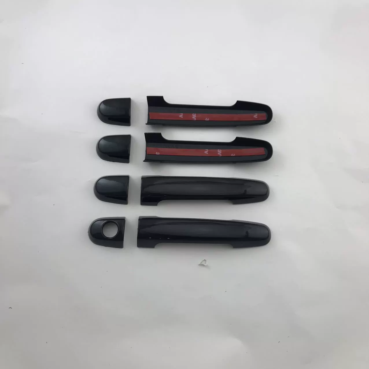 Подходит для Toyota PRIUS 03-08 20 серии ручка двери с подсветкой черная ручка двери для модификации