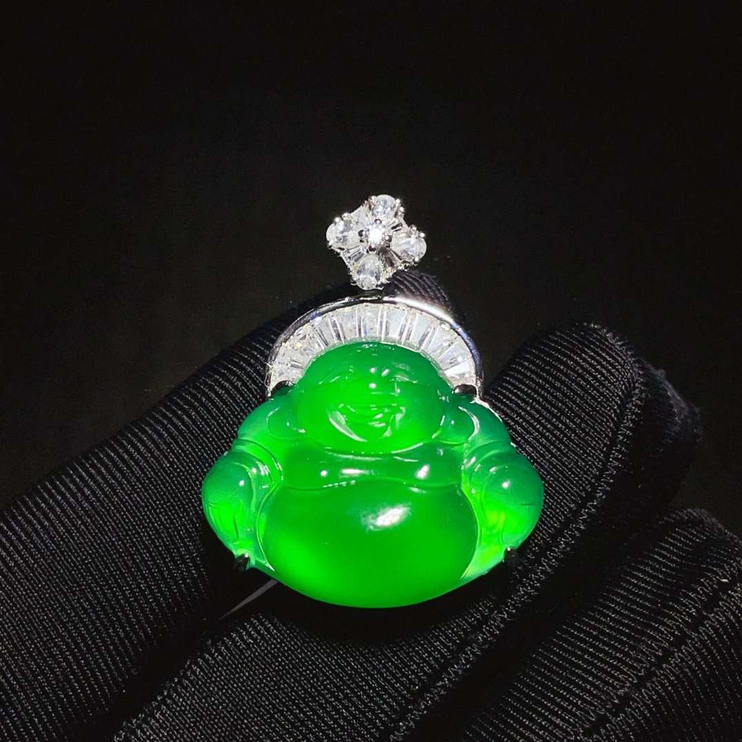 Organic agate pendant jade, silver 925 sample, wholesale