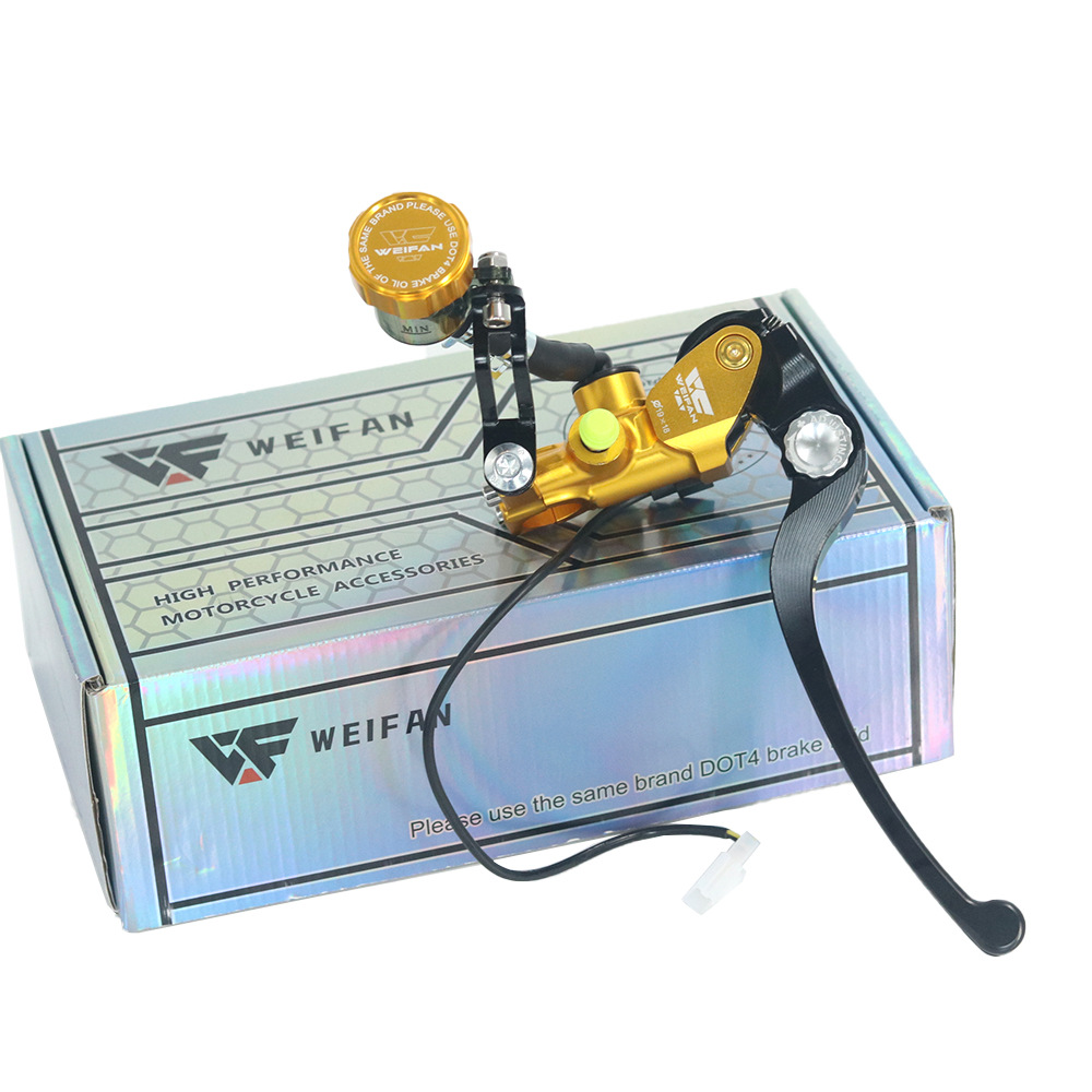 Weifan MOKILA motorcycle disc brake drum brake CNC direct push on pump brake clutch 19RCS large thrust