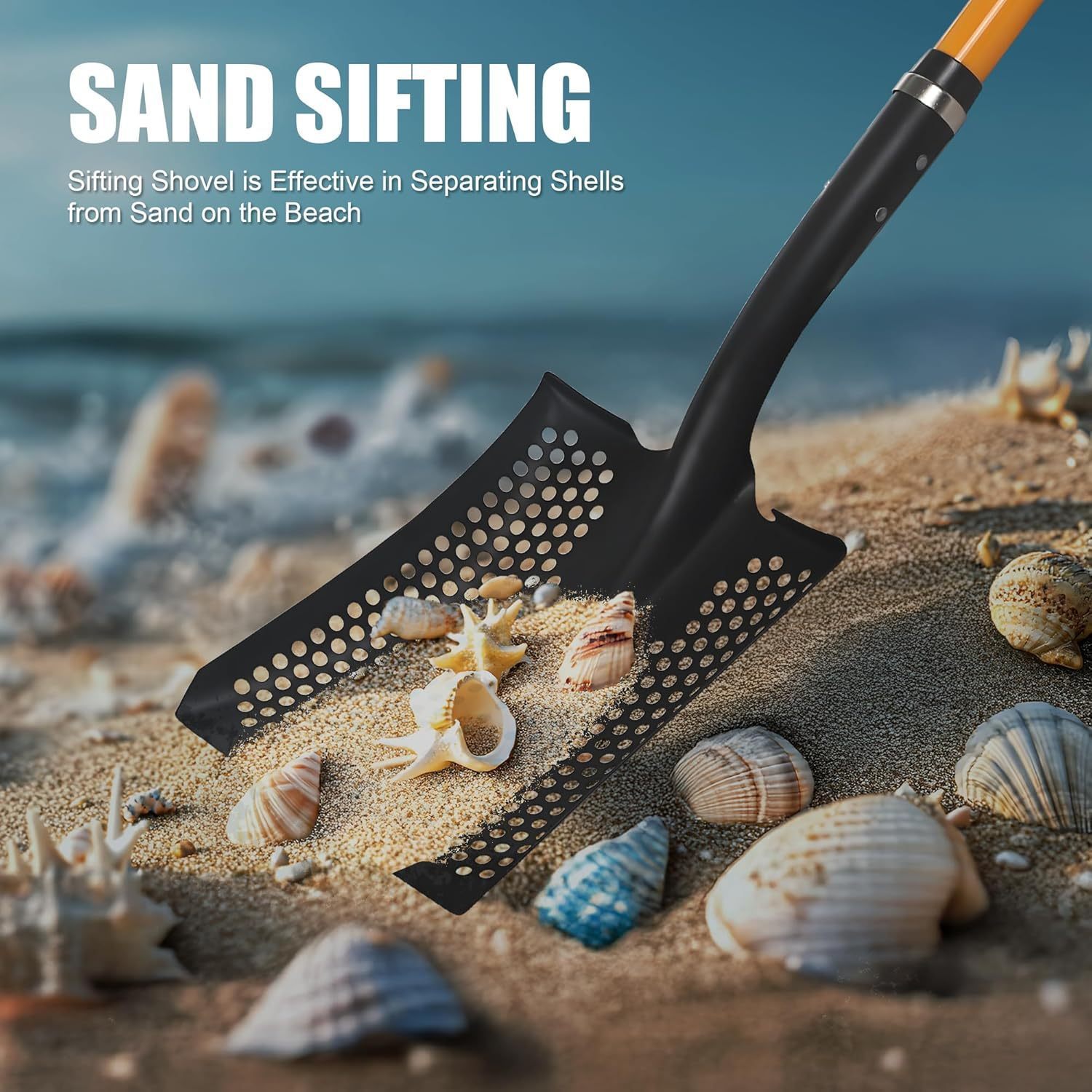 洞洞锹漏眼新款铲玉米粒花生清理下水道筛土冬季捕捞铲冰