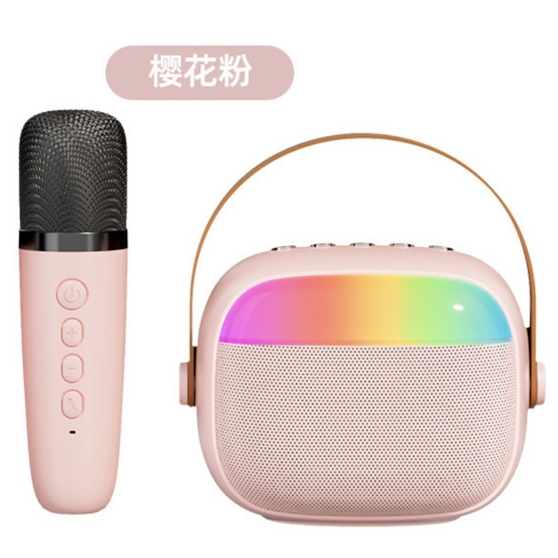 K12ブルートゥースk歌一体スピーカー無線マイク携帯ライト付きマイク屋外子供家庭音響セット|undefined