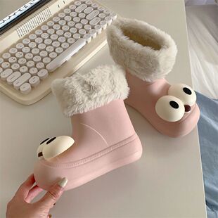 ��Ͳѥ��Ů�H�⴩�¿��ˮ���������ë�q�������ѩ��ѥ��ů����