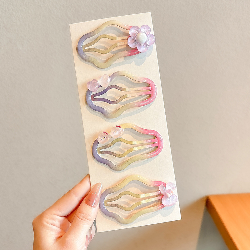 Broches para Cabello BB con Estrella de Cinco Puntas Aleación para Mujeres