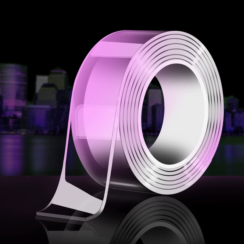 Нано-лента двусторонняя лента высокой вязкости, прочная, бесследная, фиксированная, утолщенная клейкая лента для фоторамки, крючок без гвоздей