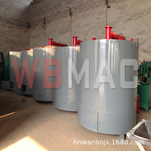 高效节能木材 / 秸秆碳化设备 - 环保无烟圆形气流炭化炉