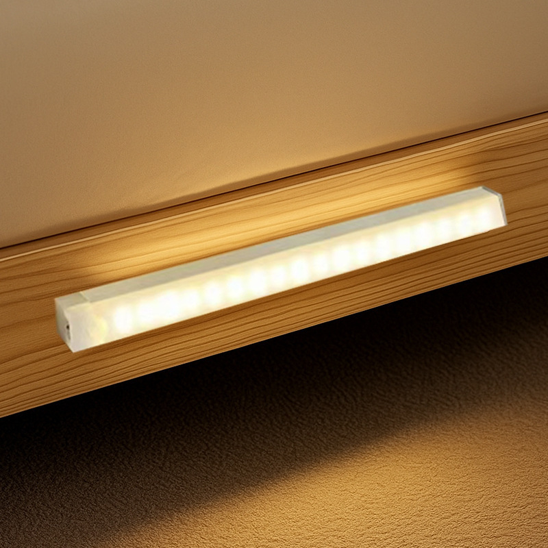 LED 人体センサーロングウォールランプ磁気充電学生寮ワインキャビネットワードローブクロスボーダーナイトライト卸売|undefined