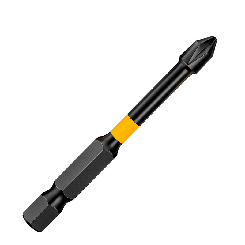 taladro eléctrico de alta resistencia antideslizante cabeza de lote 150 largo de alta dureza magnética doble cruz de resistencia al impacto ph2 cabeza de lote antideslizante