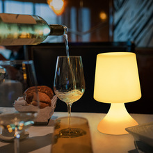 led酒吧桌燈創意個性酒店餐廳清吧夜店KTV裝飾台燈充電七彩氛圍燈