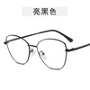 Metal retro glasses, 2021 collection, cat's eye, European style