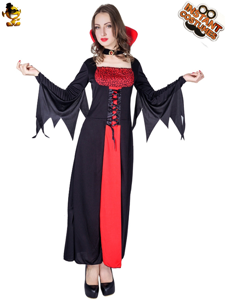 Chica grande vampiro Halloween fantasma Festival Cosplay papel jugando etapa rendimiento