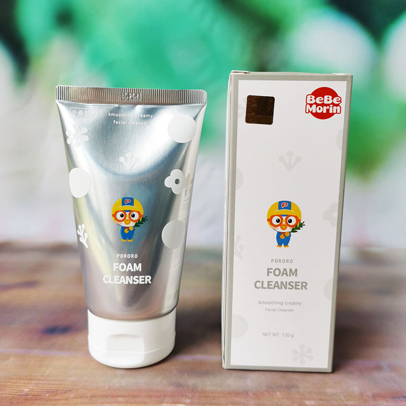 Korean imported Bolele foam facial cleanser 120g mild face cleaning facial cleanser with delicate foam