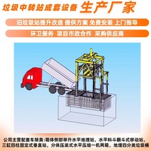 环卫垂直式垃圾中转站配套设备（日处理50吨～100吨）垃圾压缩机