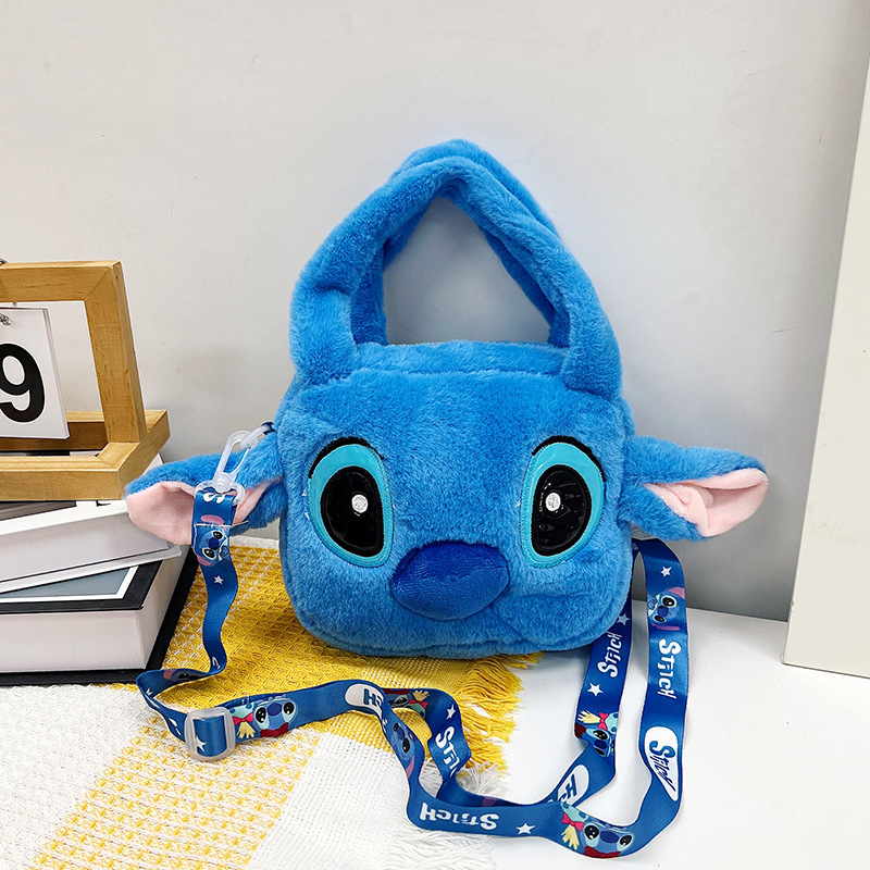 Bolso pequeño lindo para las mujeres 2023 nuevo simple peludo bolso de hombro de dibujos animados estilo coreano chica bolsa de salida portátil