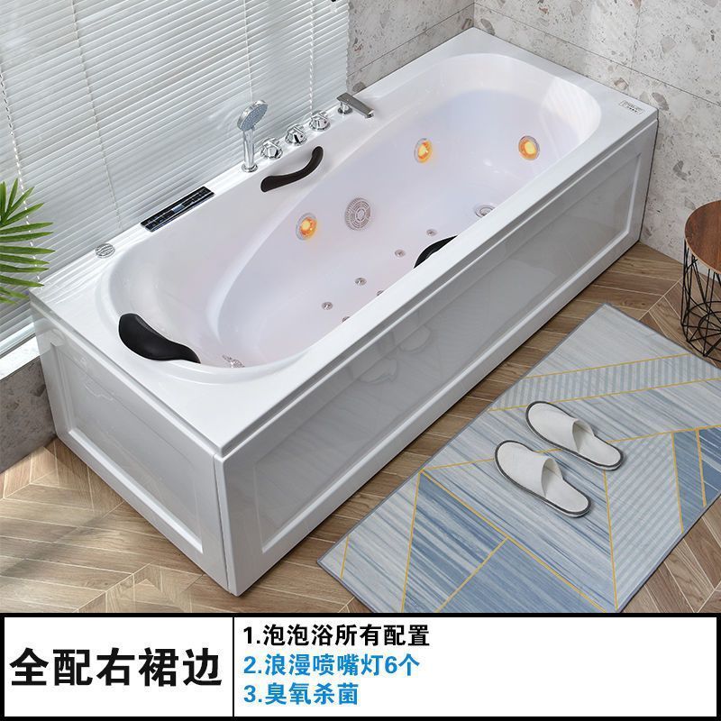 厚みのあるアクリル浴槽、小型大人用浴槽、サーフィンマッサージ、恒温加熱浴槽、高級スマート浴槽|undefined