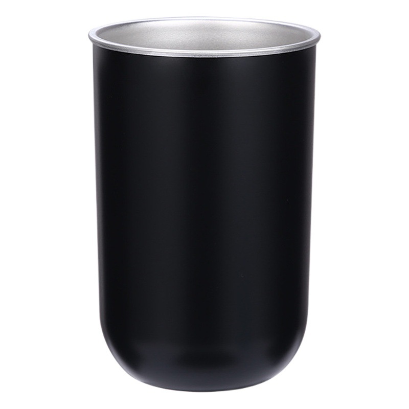 Tienda departamental Taza de enjuague bucal de acero inoxidable de 300ml Taza de leche Taza de café doble Taza de agua para niños Taza de lavado Taza de cepillo de dientes Tanque