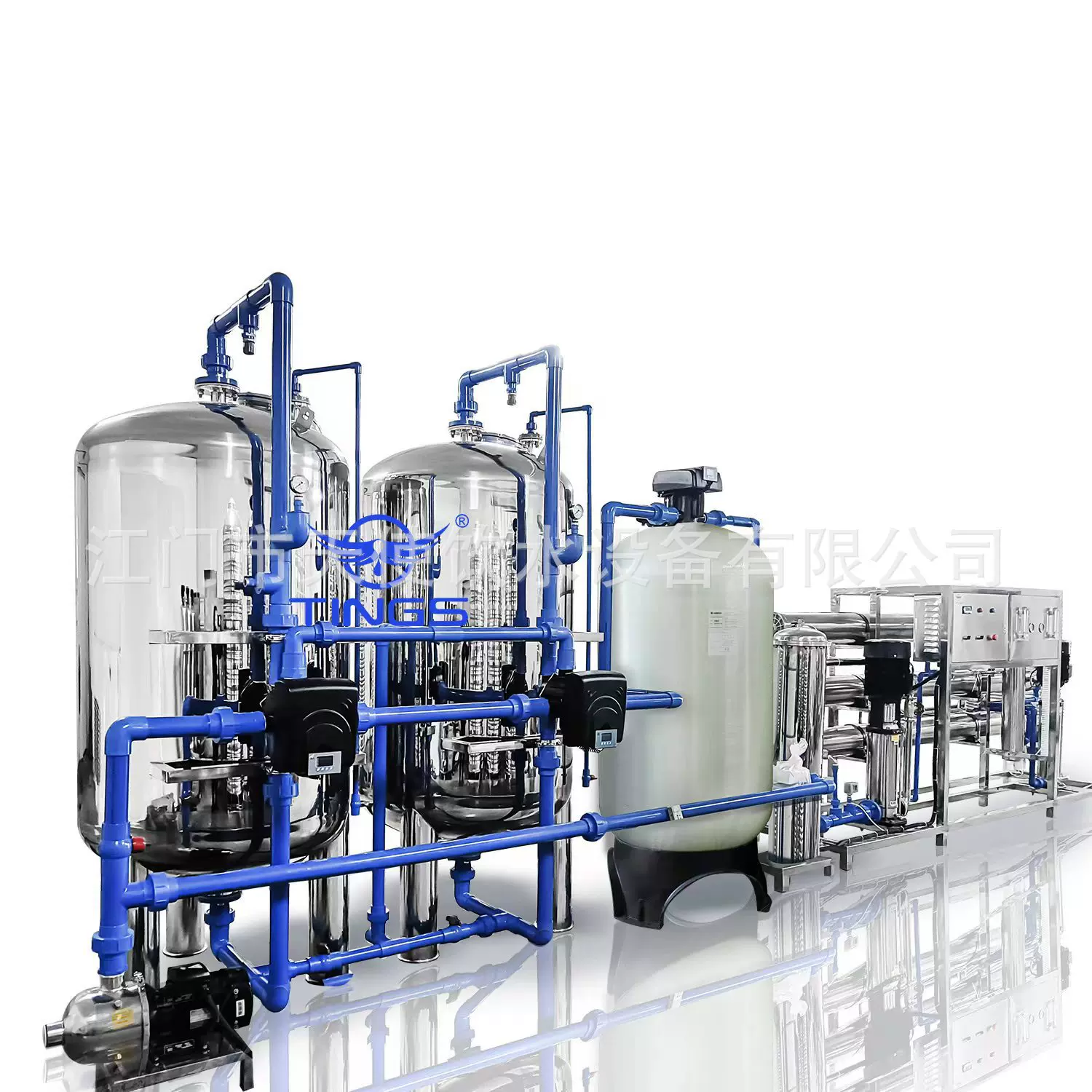 可定制中小型学校机关单位生活饮用水过滤设备  不锈钢直饮水设备