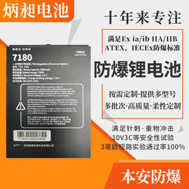 3.8V化工本安防爆电池EX ib IIC T4 坚固型工业平板电脑防爆电池