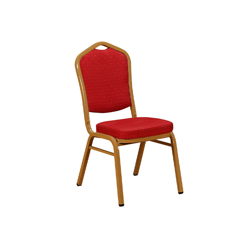 Fabricantes al por mayor boda Hotel banquete Silla de hierro metal simple Silla de respaldo Conferencia Silla de entrenamiento restaurante Silla de comedor