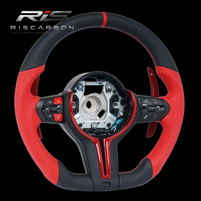 grip red label | Steering wheel