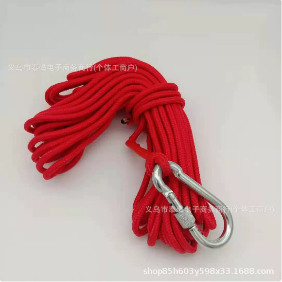 Red rope bracelet, 6mm, 10meter
