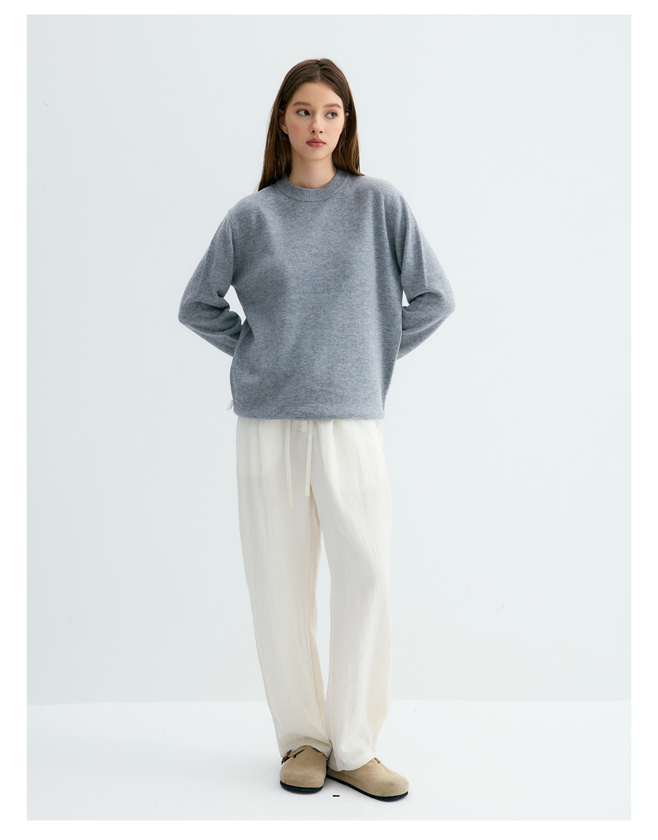 UNF Merino Wool Half-Turtleneck Sweater