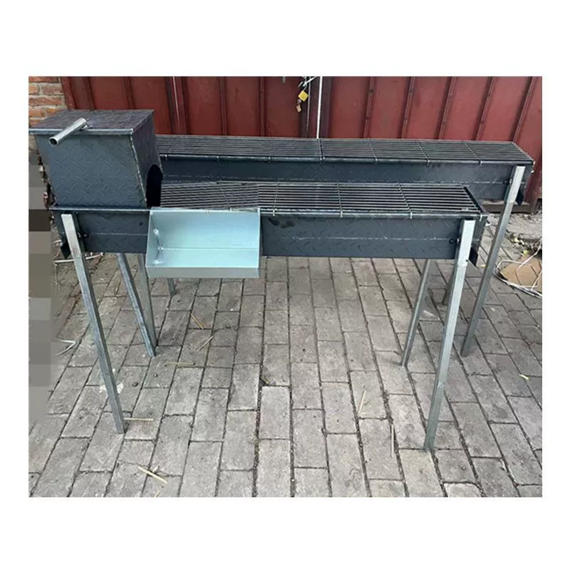 Thickened commercial barbecue stove, food stall stall stove, bicycle skewer stove, outdoor land transport barbecue grill, barbecue