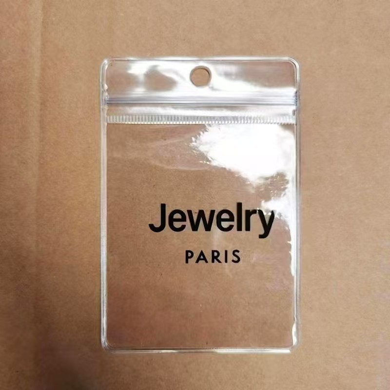 PVC ジップロックバッグロングジュエリー収納袋高透明 PVC バッグ肥厚 48 シルクピンチジップロックバッグ 24 シルク|undefined