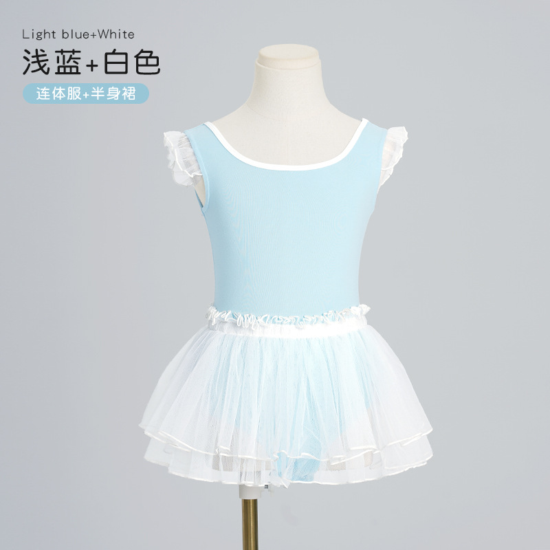 Ropa de baile para niños, ropa de prueba de chaleco lindo de algodón de verano, delgado, delgado, fresco y cómodo traje de baile étnico de una pieza