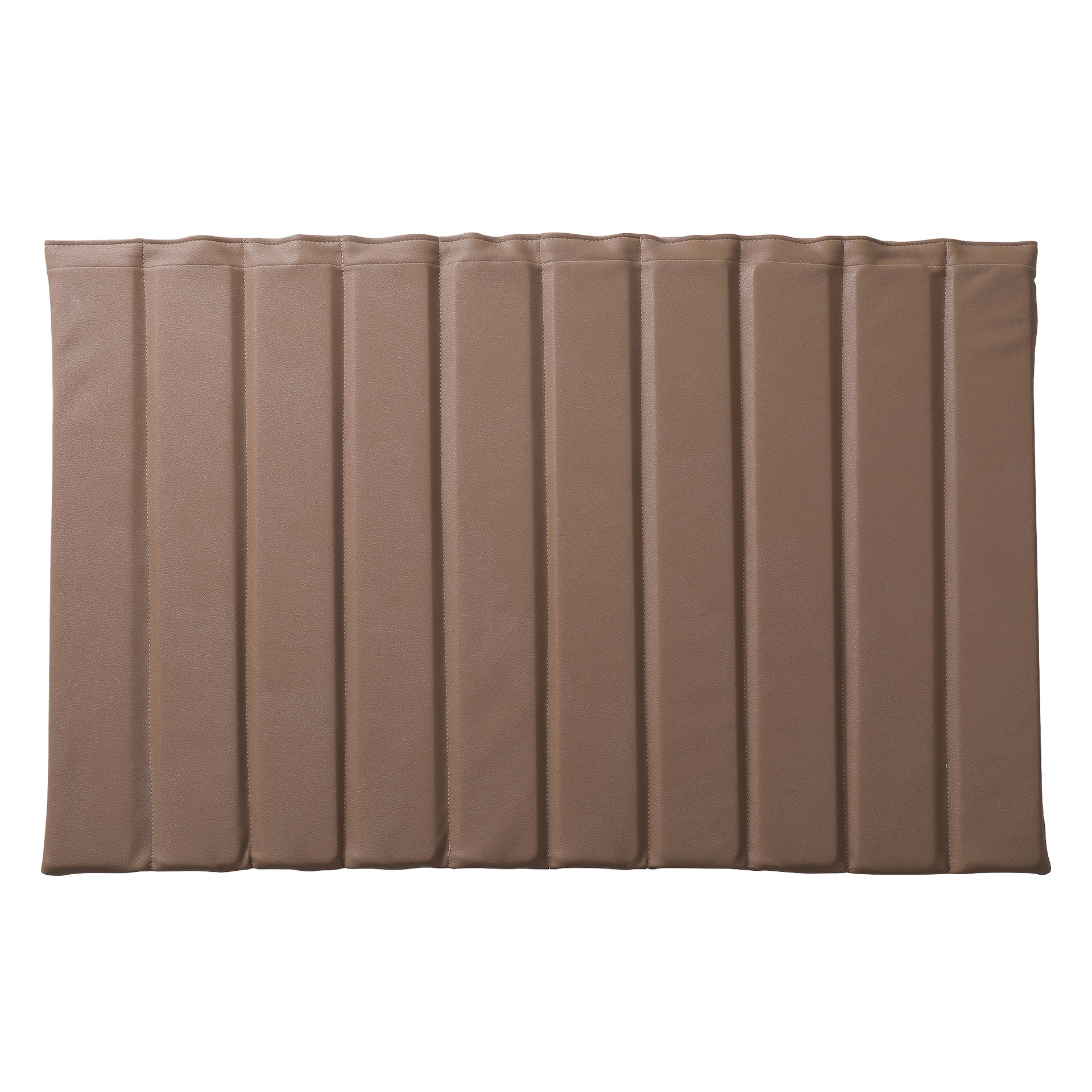 브라운 PU 가죽 커버 접이식 패드(특허제품)