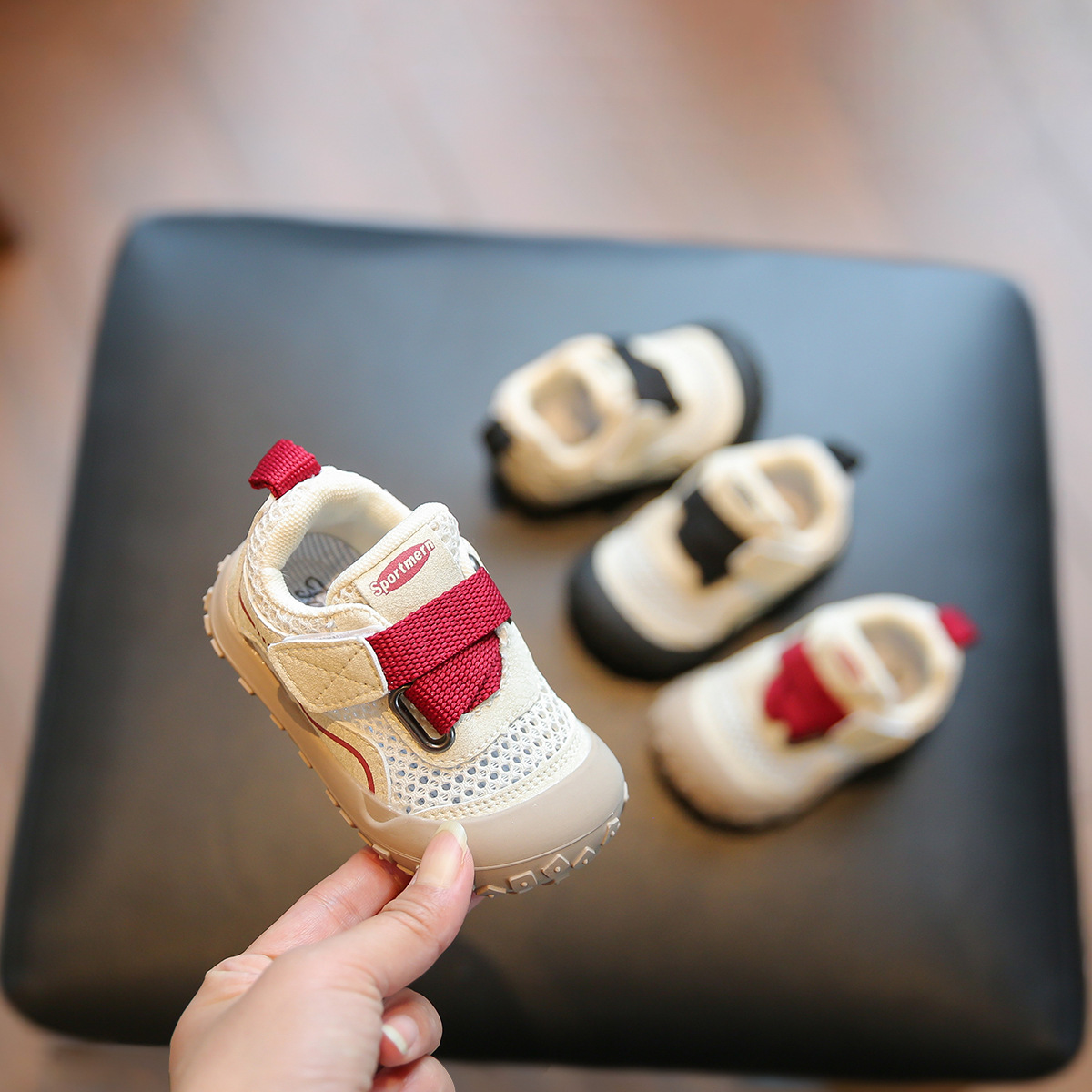 Baby toddler shoes mesh breathable baby shoes 2025 spring and summer new women's shoes men's sneaker children's shoes