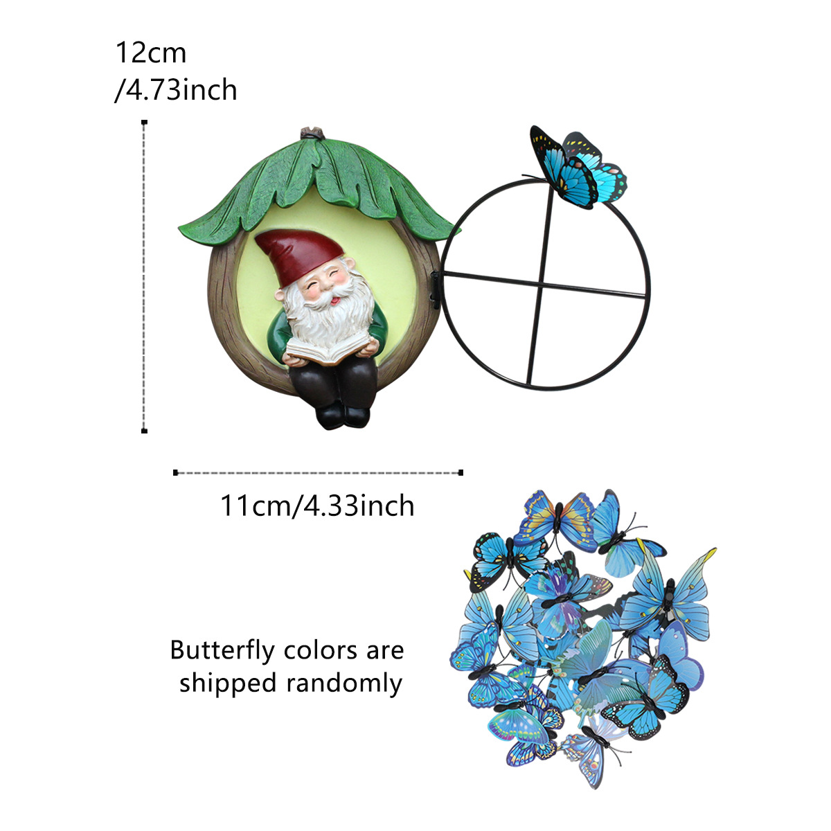  new reading dwarf tree hanging with fluorescent effect fun pastoral retro dwarf ornaments now