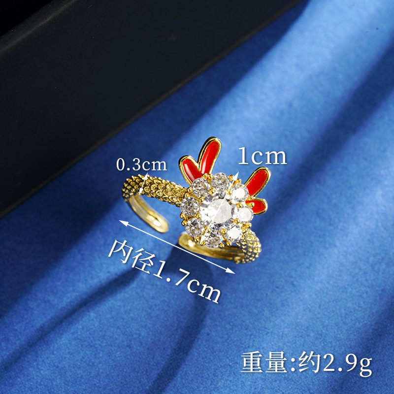 Nuevos productos lindos cuernos de reno imitación de diamantes de oro de arena vietnamita conjunto de collar de oro para mujeres ligero lujoso simple anillo versátil pendientes