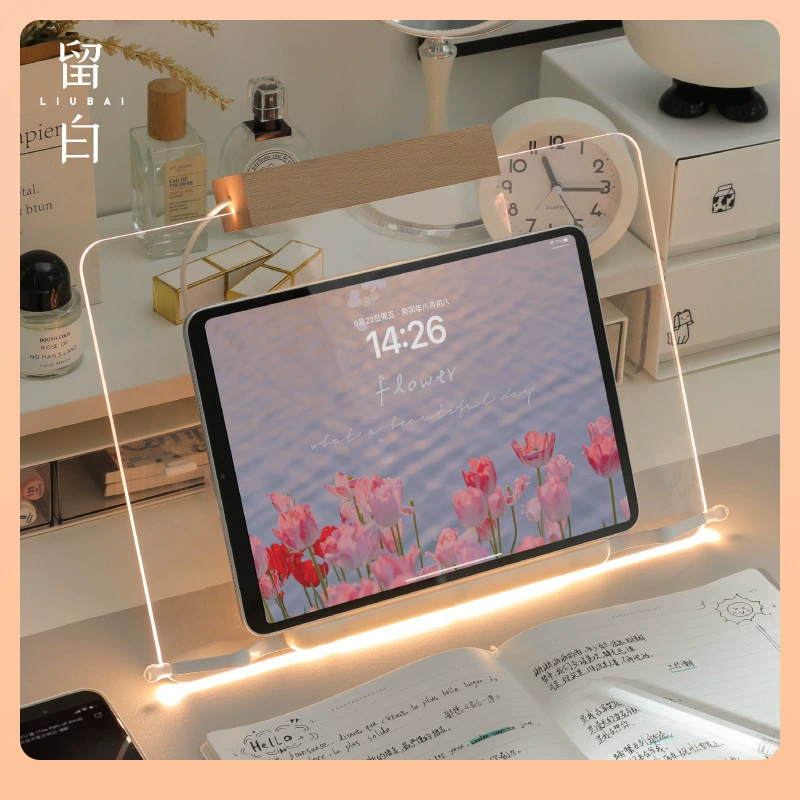 ✅Прозрачная книжная полка для чтения книжная полка акриловая прозрачная студенческая многофункциональная стенда для чтения ленивая