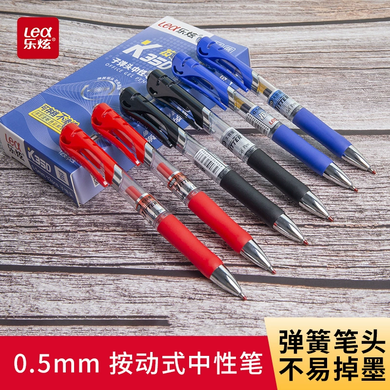 Black capacious rollerball pen for students