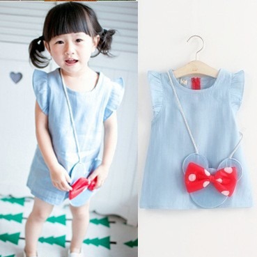 Denim dress